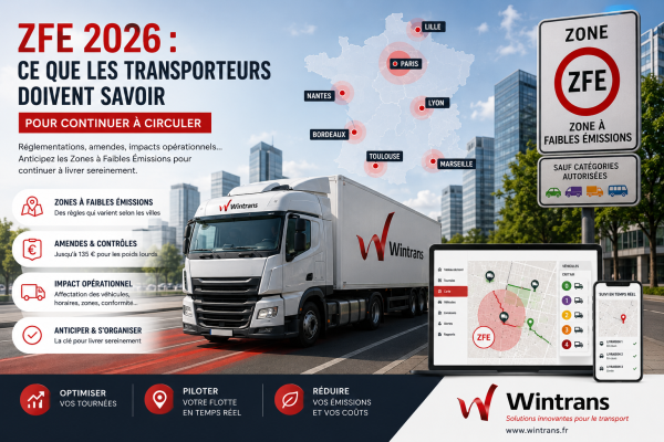 ZFE 2026 : ce que les transporteurs doivent savoir pour continuer à circuler