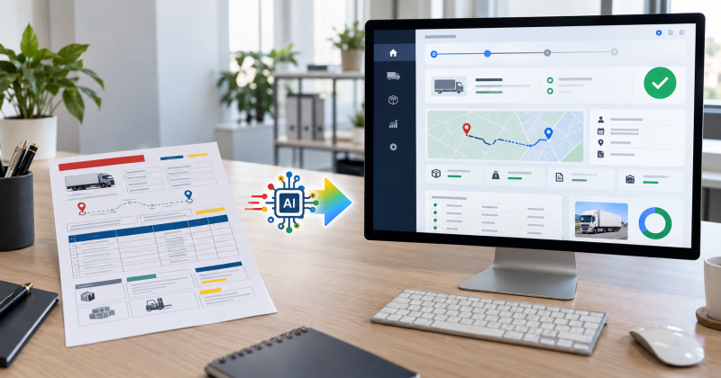 DOC 2 COMMAND : vos ordres de transport deviennent des commandes, sans ressaisie