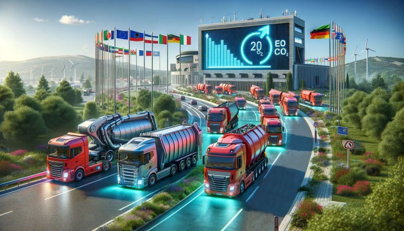 Les objectifs élevés de réduction d'émissions des poids lourds confirmé par le parlement Européen
