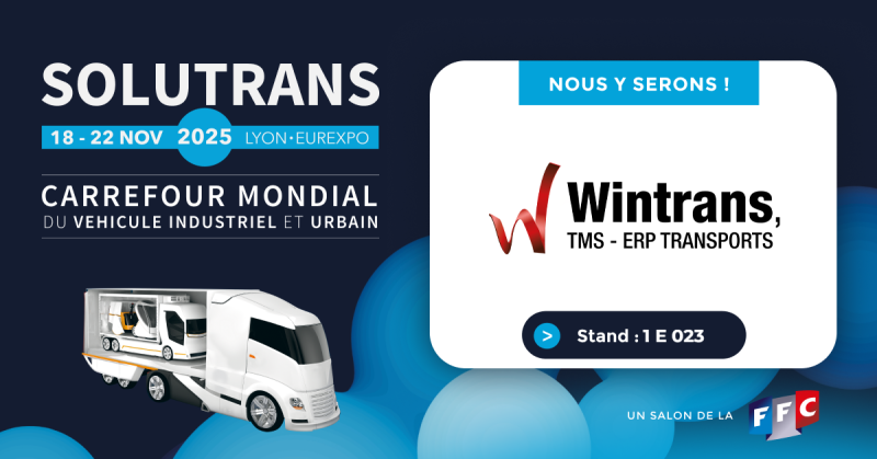 WINTRANS sera présent au salon  Solutrans 2025 !