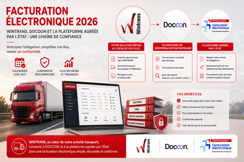 Facturation électronique 2026 : ce que les transporteurs doivent savoir pour être en conformité